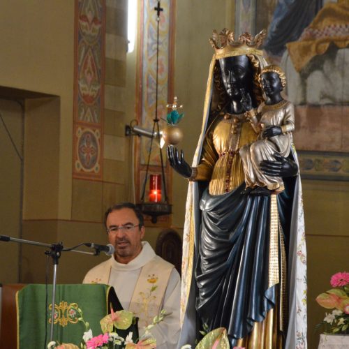 LA MADONNA D’OROPA in pellegrinaggio tra gli anziani