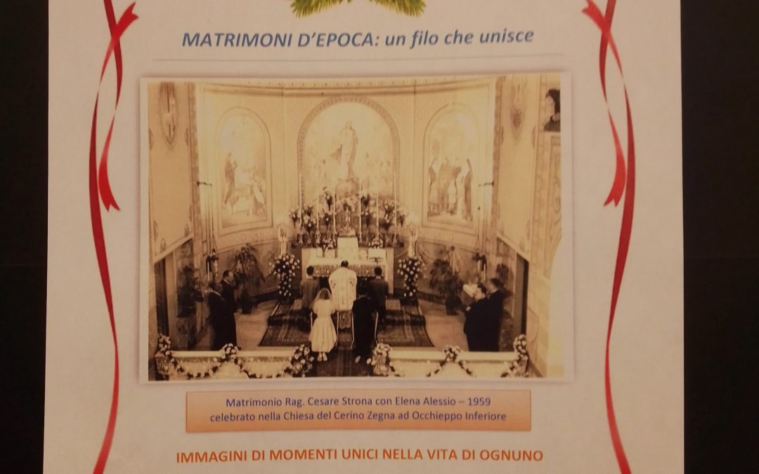 MATRIMONI D’EPOCA: un filo che unisce